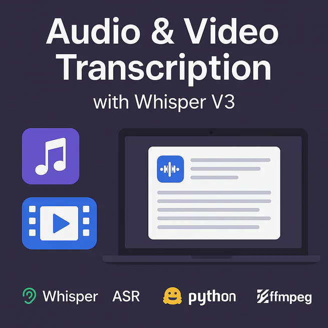 Audio & Video Transcription with Whisper V3